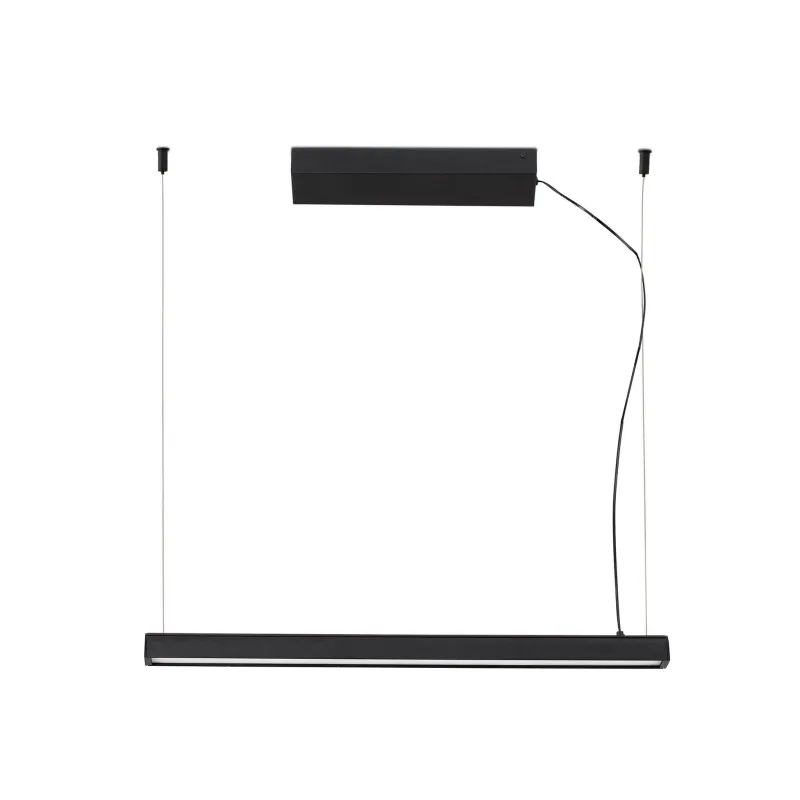 VICO 600 Lampe suspension noire avec fleuron de surface
