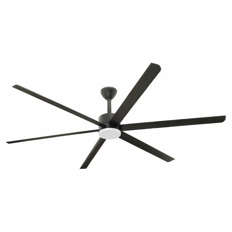 KHIOS XL LED Ventilateur noir