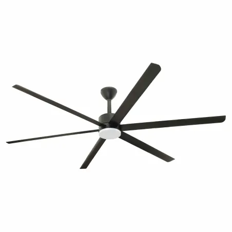 KHIOS XL LED Ventilateur noir