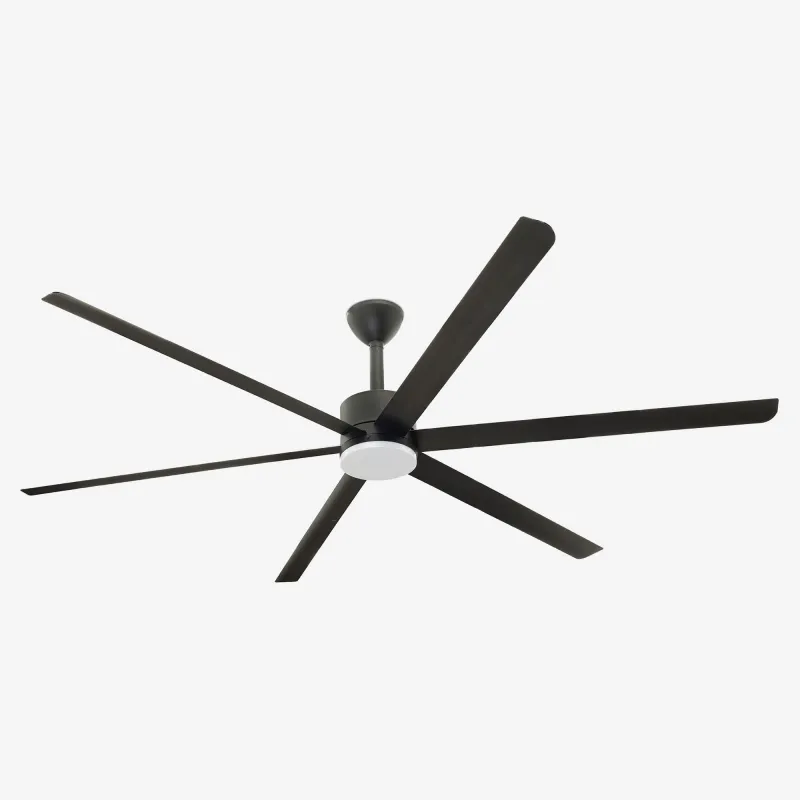 KHIOS XL LED Ventilateur noir
