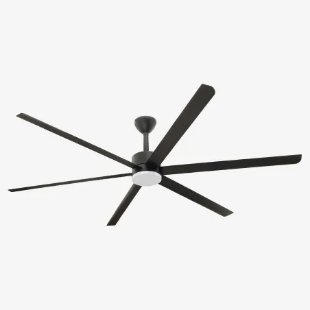 KHIOS XL LED Ventilateur noir