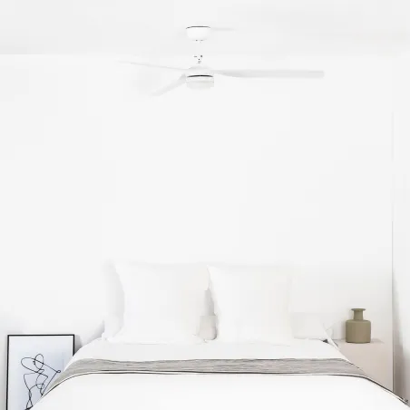 PUNT M LED Ventilateur blanc DC
