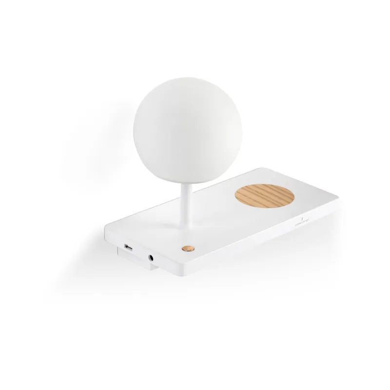 NIKO GLASS Lampe applique droite blanche