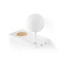 NIKO GLASS Lampe applique gauche blanche