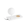 NIKO PC Lampe table blanche diffuseur PC