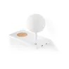 NIKO PC Lampe applique gauche blanche diffuseur PC