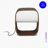 1968 Lampe de table bois