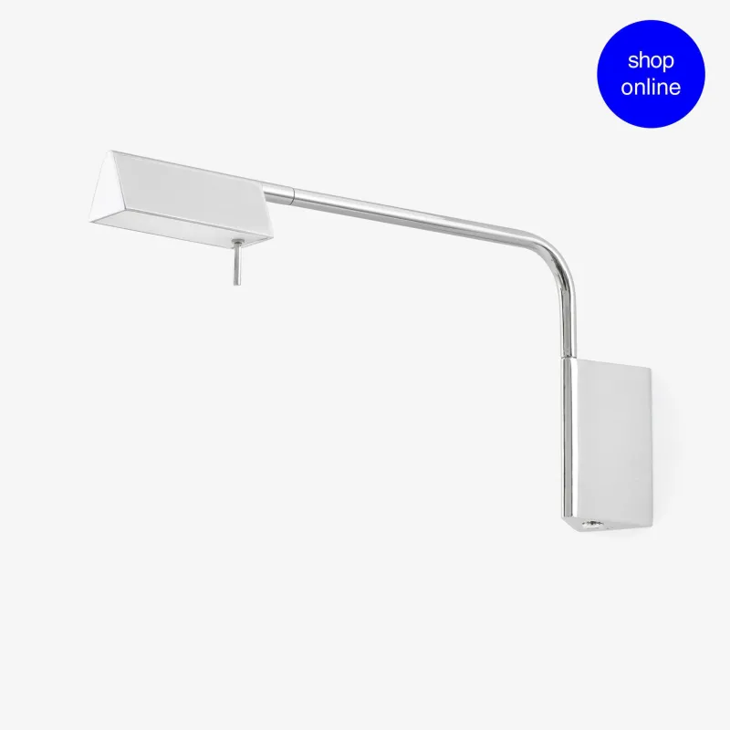 ACADEMY Lampe applique chrome