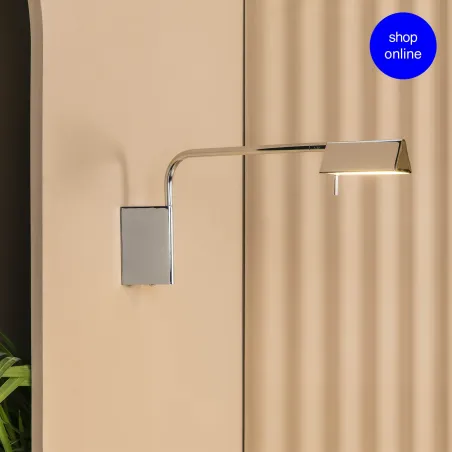ACADEMY Lampe applique chrome