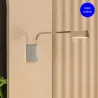 ACADEMY Lampe applique chrome