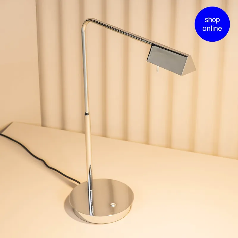 ACADEMY Lampe de table chrome