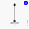 CONFETTI 300 Lampe suspension en marmoreal recyclé ø30cm
