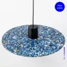 CONFETTI 400 lampe suspension copeaux recyclés ø45cm