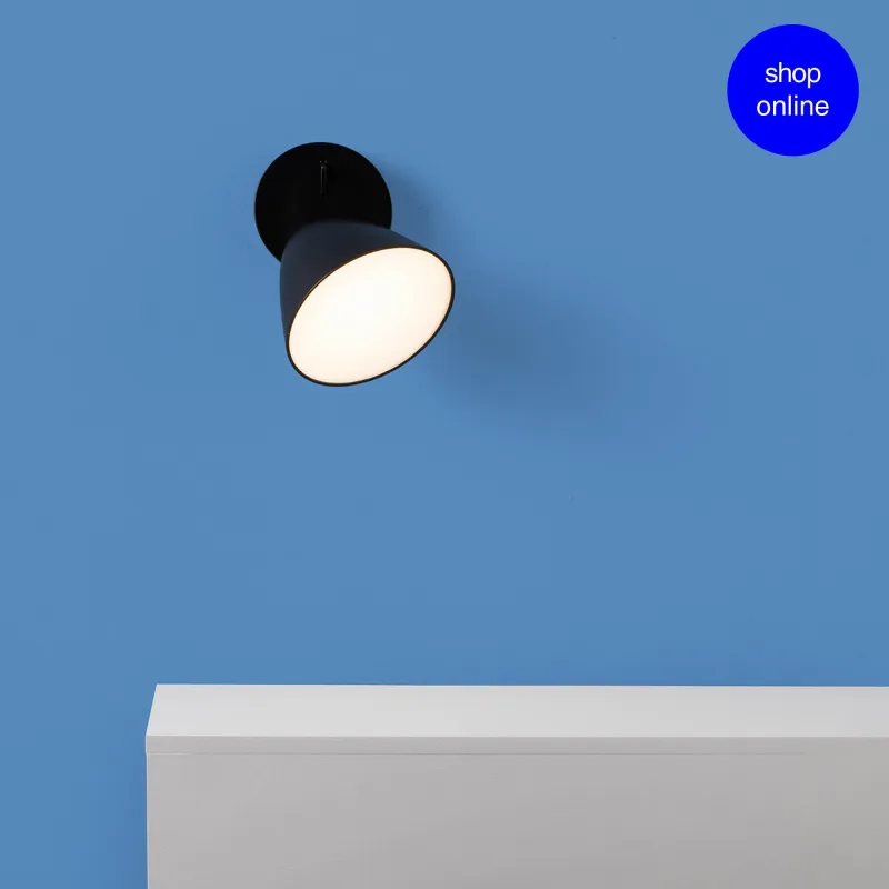 FLASH Lampe applique noire