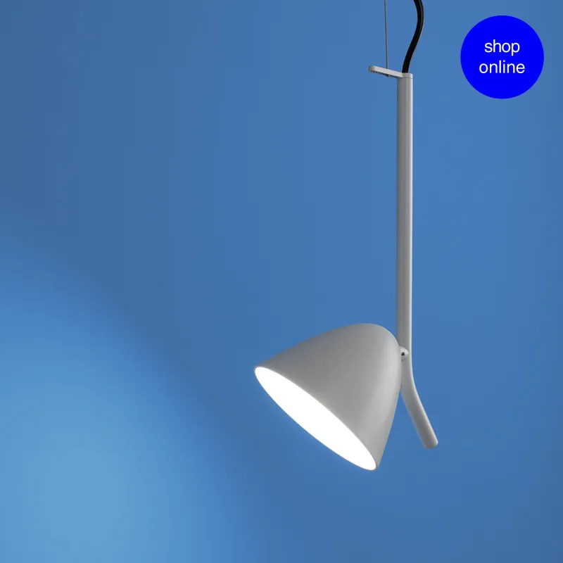 FLASH Lampe suspension blanche