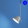 FLASH Lampe suspension blanche