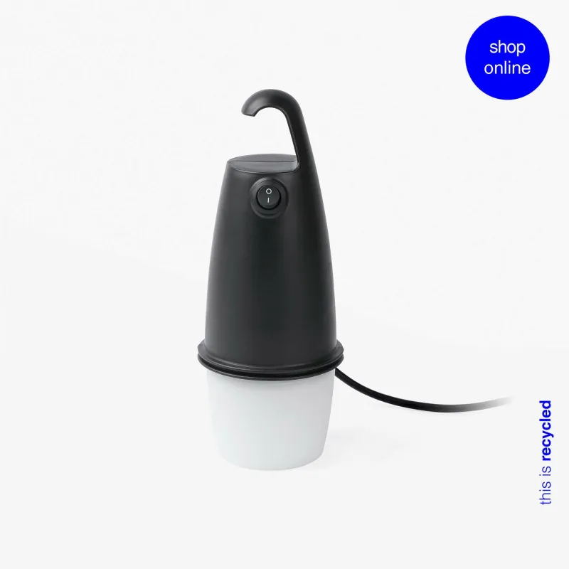 HOOK Lampe portable noire