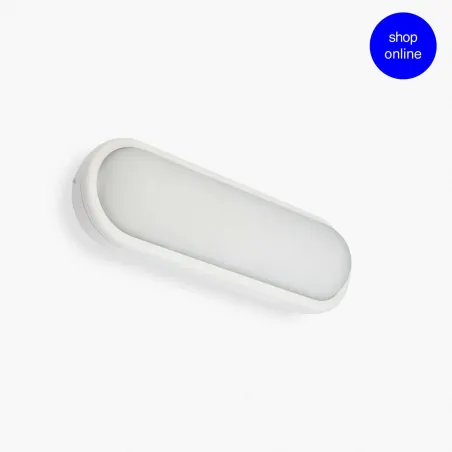 TONE Lampe applique blanche