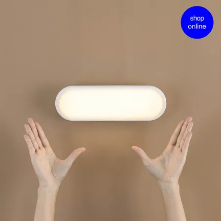 TONE Lampe applique blanche