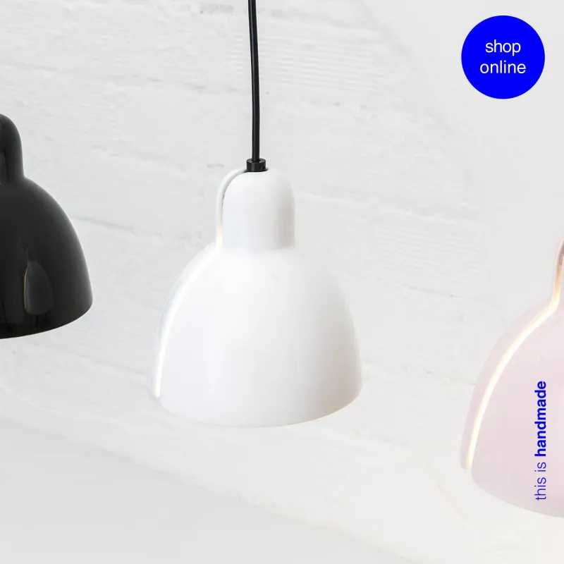VENICE Lampe suspension blanche