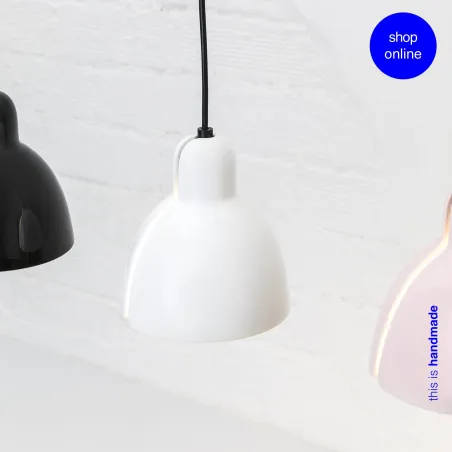VENICE Lampe suspension blanche