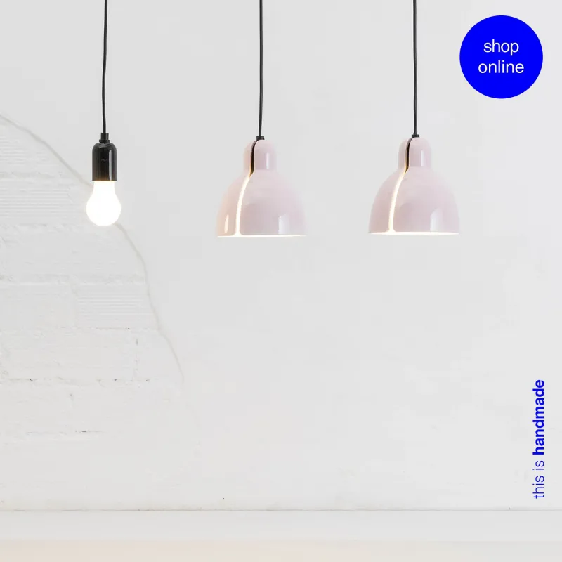 VENICE Lampe suspension rose