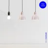 VENICE Lampe suspension rose