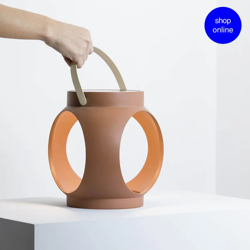 CANDELA Lampe portable rechargeable en terre cuite