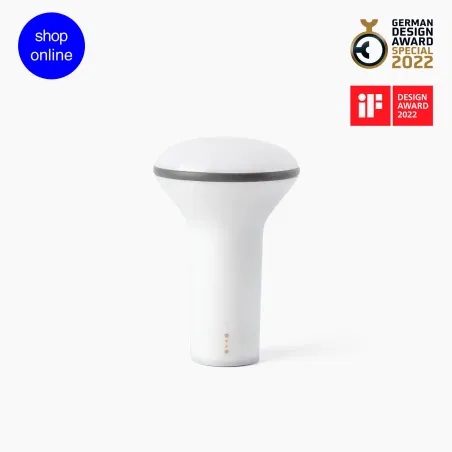 BUDDY Lampe portable grise 3W