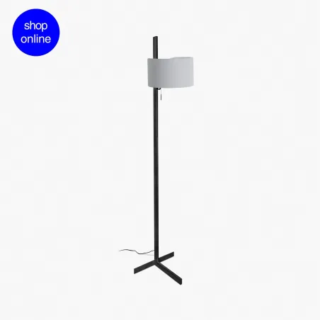 STAND UP Lampadaire noir et grise