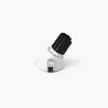 TULIPA downlight encastrable blanc asymétrique 10W 36° 4000K CRI90 dali