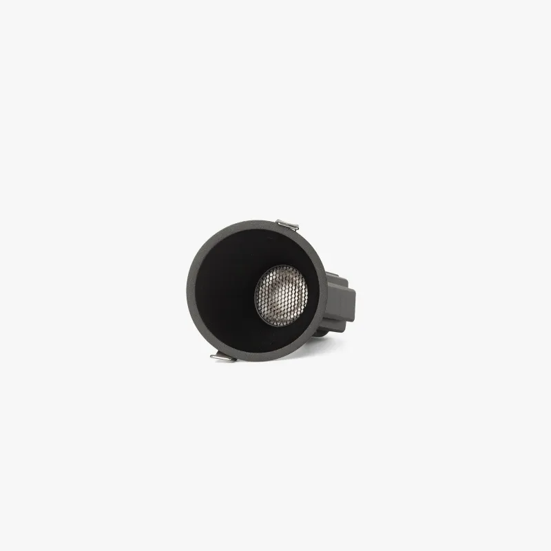TULIPA downlight encastrable noir asymétrique 10W 55° 4000K CRI90 casambi
