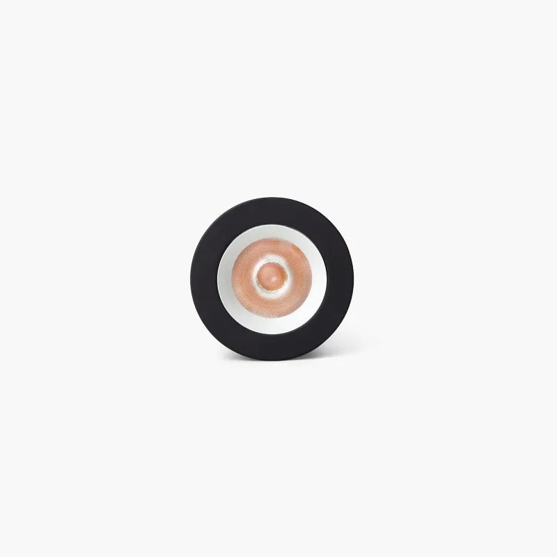 UNO downlight encastrable noir/blanc 8W 24° 3000K CRI90