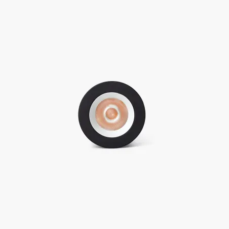 UNO downlight encastrable noir/blanc 8W 24° 3000K CRI90