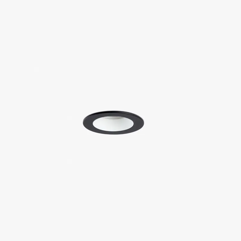 UNO downlight encastrable noir/blanc 8W 37° 2700K CRI90