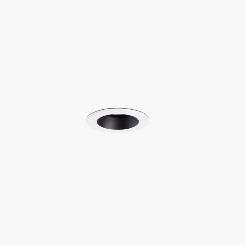 UNO downlight encastrable blanc/noir 8W 11° 3000K CRI90 dali
