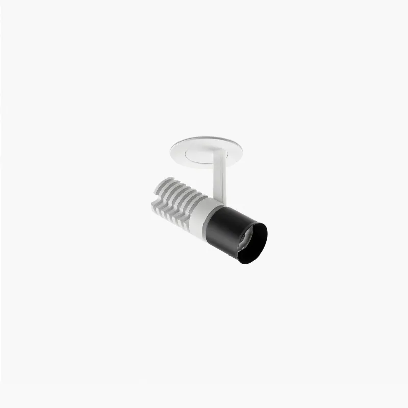 UNO projector pulldown encastrable blanc/noir 8W 24° 3000K CRI90