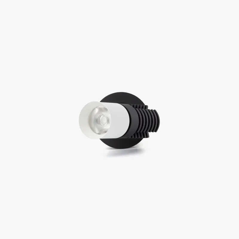 UNO projector pulldown encastrable noir/blanc 8W 11° 3000K CRI90