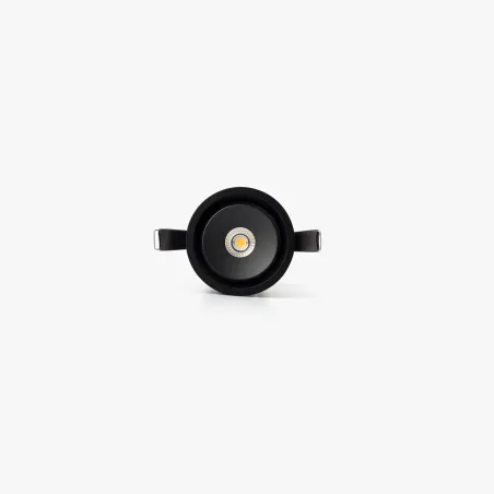 TEIDE downlight encastrable orientable noir 10W 40° 3000K CRI90