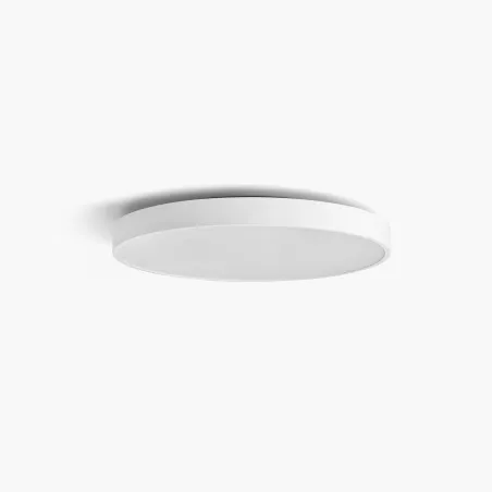 DOMIO surface blanc Ø600 43W prismatic 4000K CRI80 dali