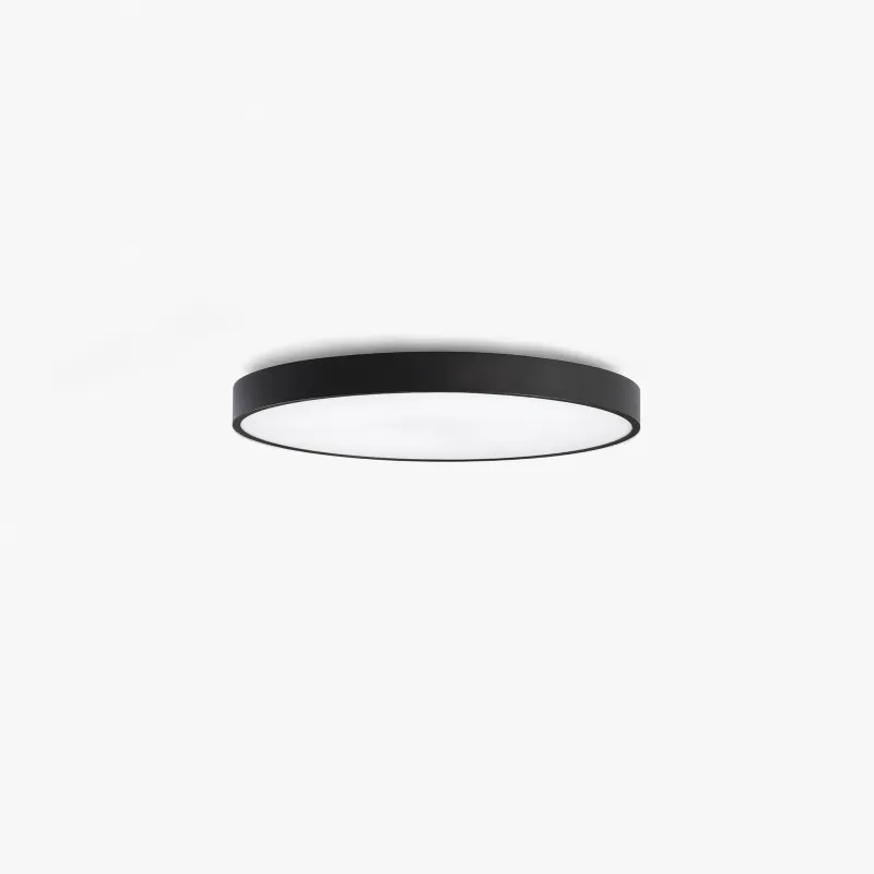 DOMIO surface noir Ø600 43W opal 4000K CRI80 casambi