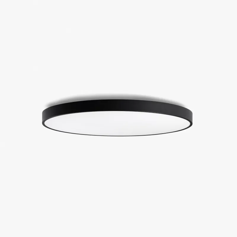 DOMIO surface noir Ø800 78W opal 4000K CRI80 dali
