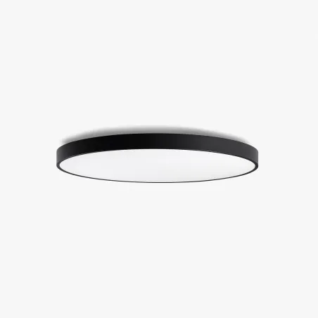 DOMIO surface noir Ø800 78W opal 4000K CRI80