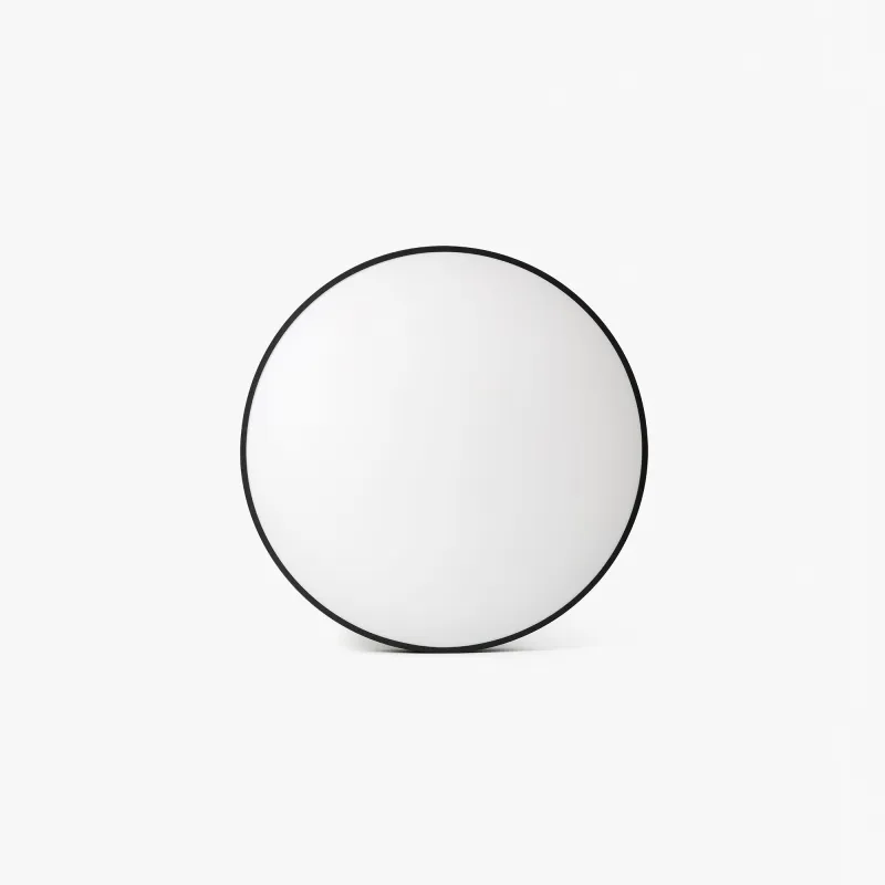 DOMIO surface noir Ø800 78W prismatic 3000K CRI80 casambi