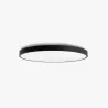 DOMIO surface noir Ø800 78W opal 3000K CRI80 casambi