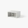 PODIUM Boîtier de surface blanc 2L