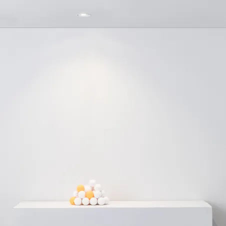 TEIDE downlight encastrable orientable blanc 10W 50° 2700K CRI90 dali