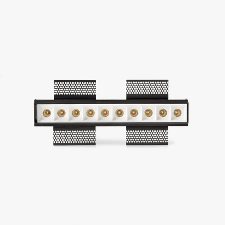 TROOP encastrable 10x2W blanc 15° trimless 2700K CRI90