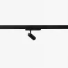 FOST TRACK projecteur carril noir Ø40 7W 18° 3000K CRI90 casambi