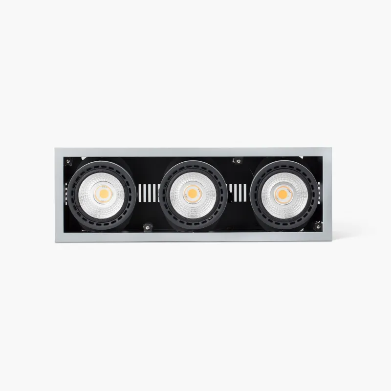 MINI COLIN-3 encastrable gris 75W MEAT 56°